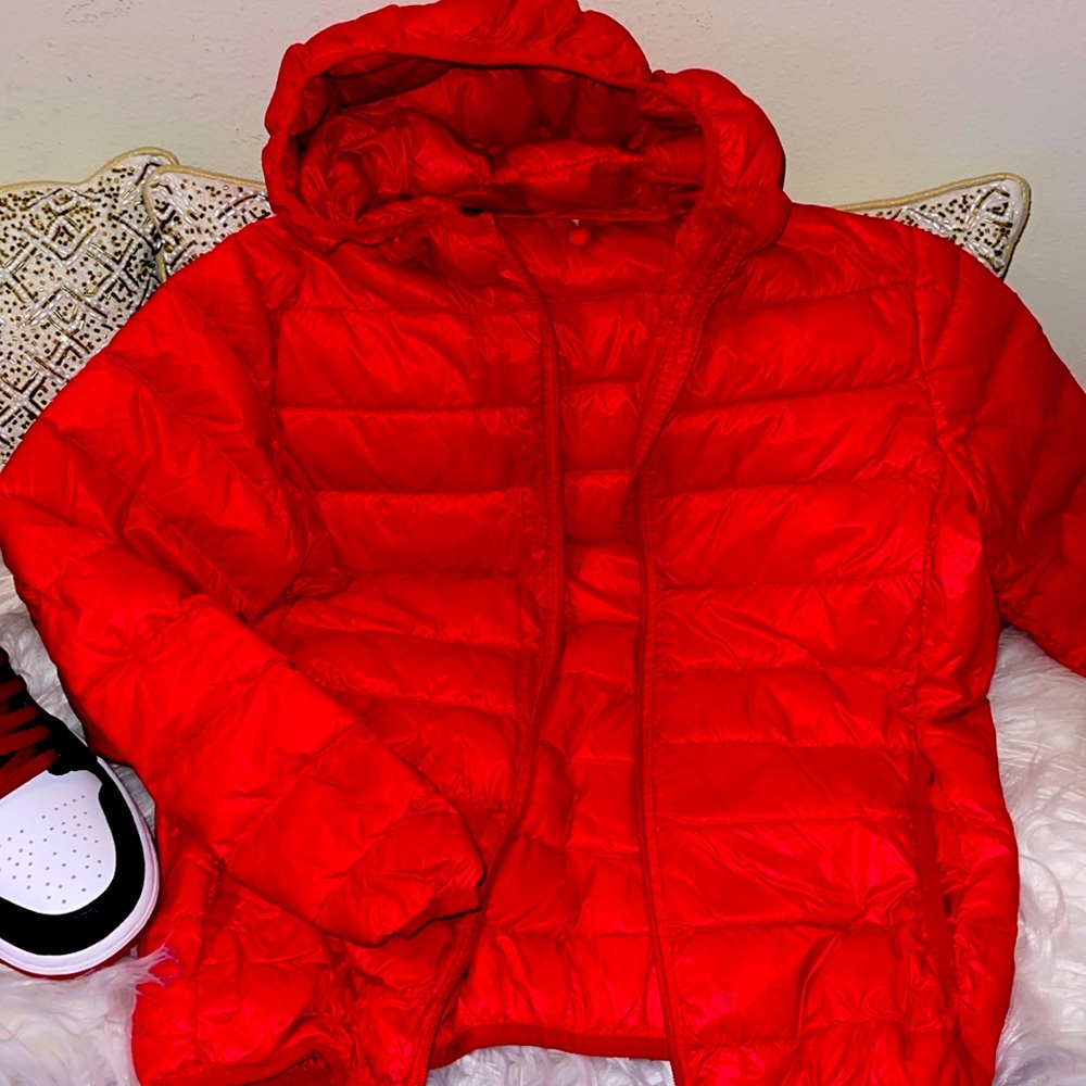 Red Puffer Jacket